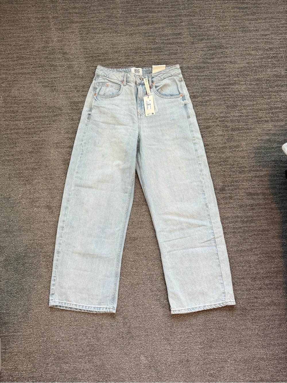 BDG high rise straight jeans